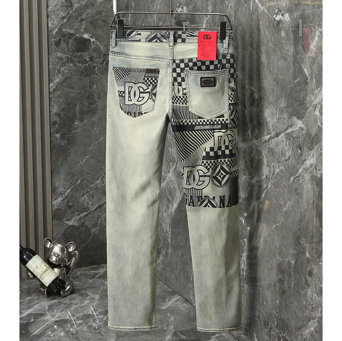 New Classic Printed Jeans for Men 1026062901