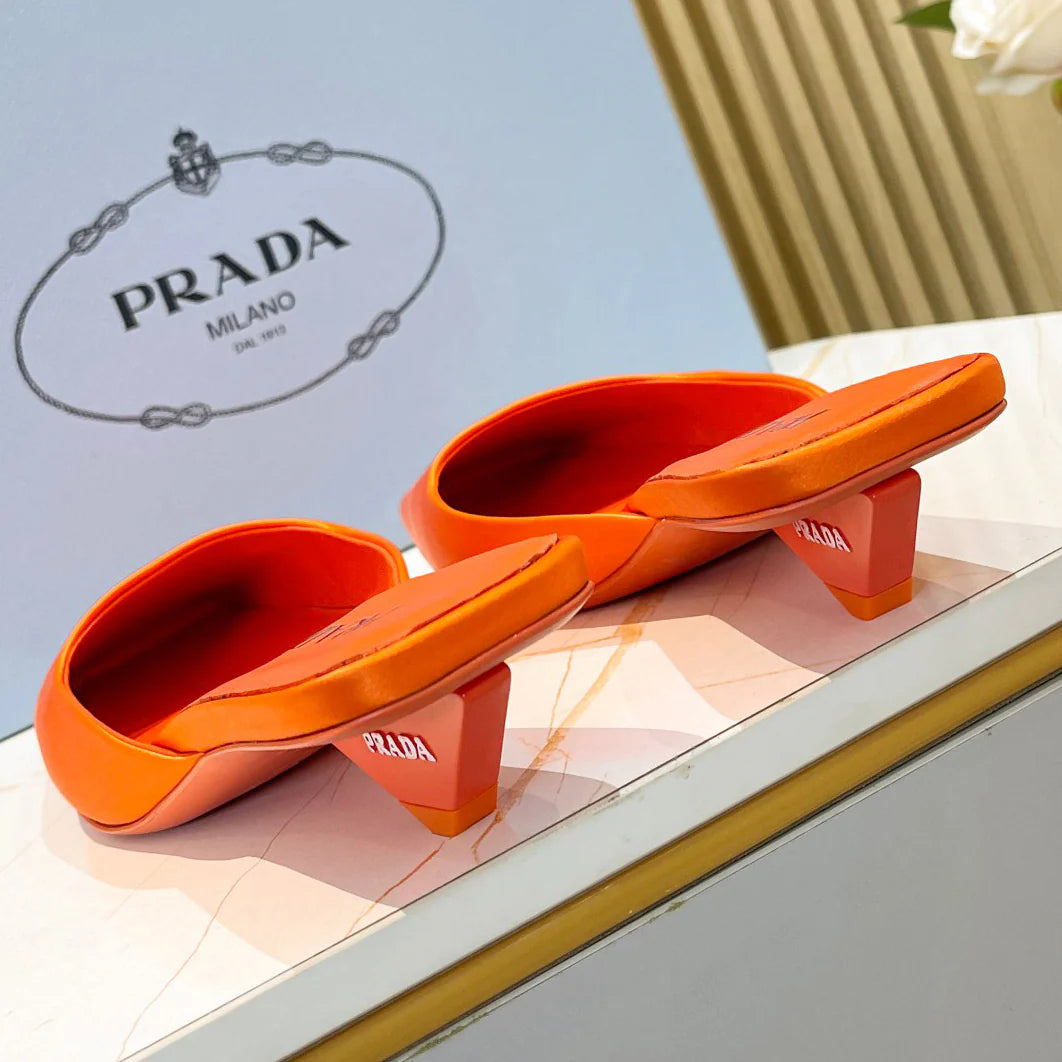 Fashion new ladies triangle heel square head slippers 1025040215