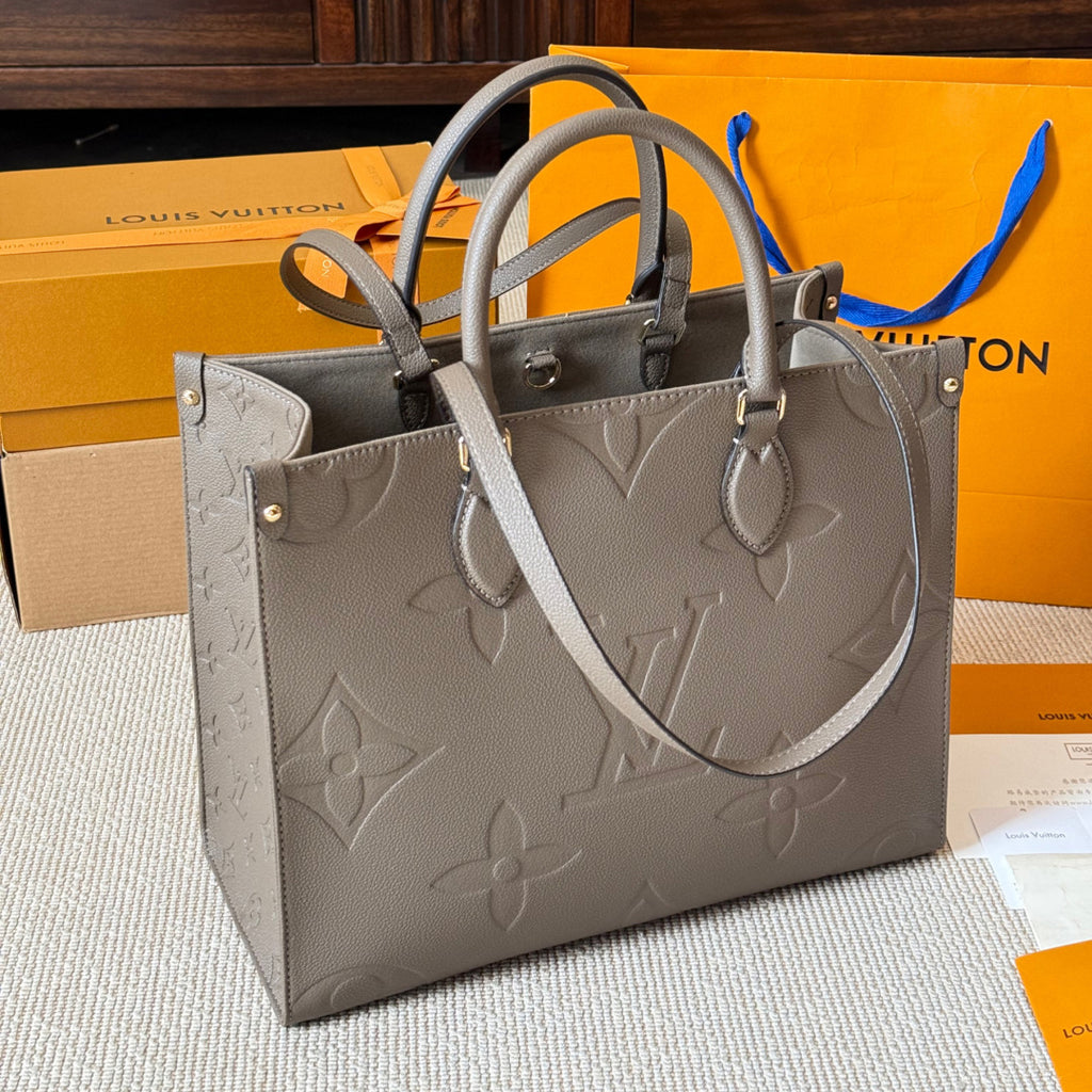 L Leather Handbag On The Go 1825101403