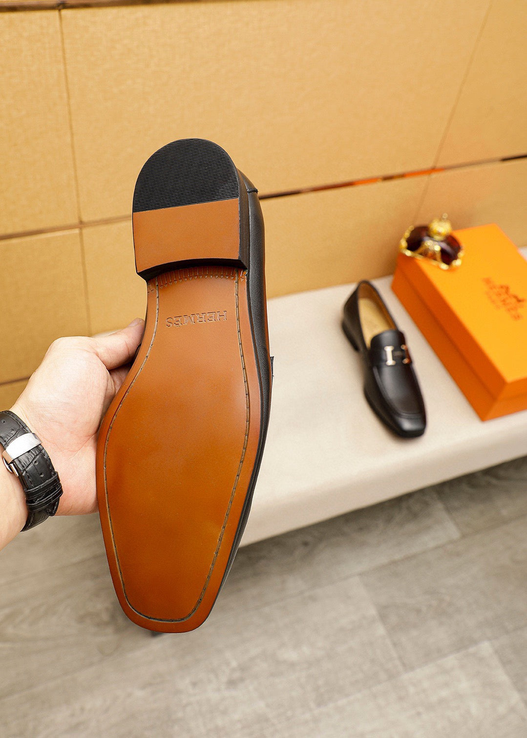 HM Casual leather shoes  26070814