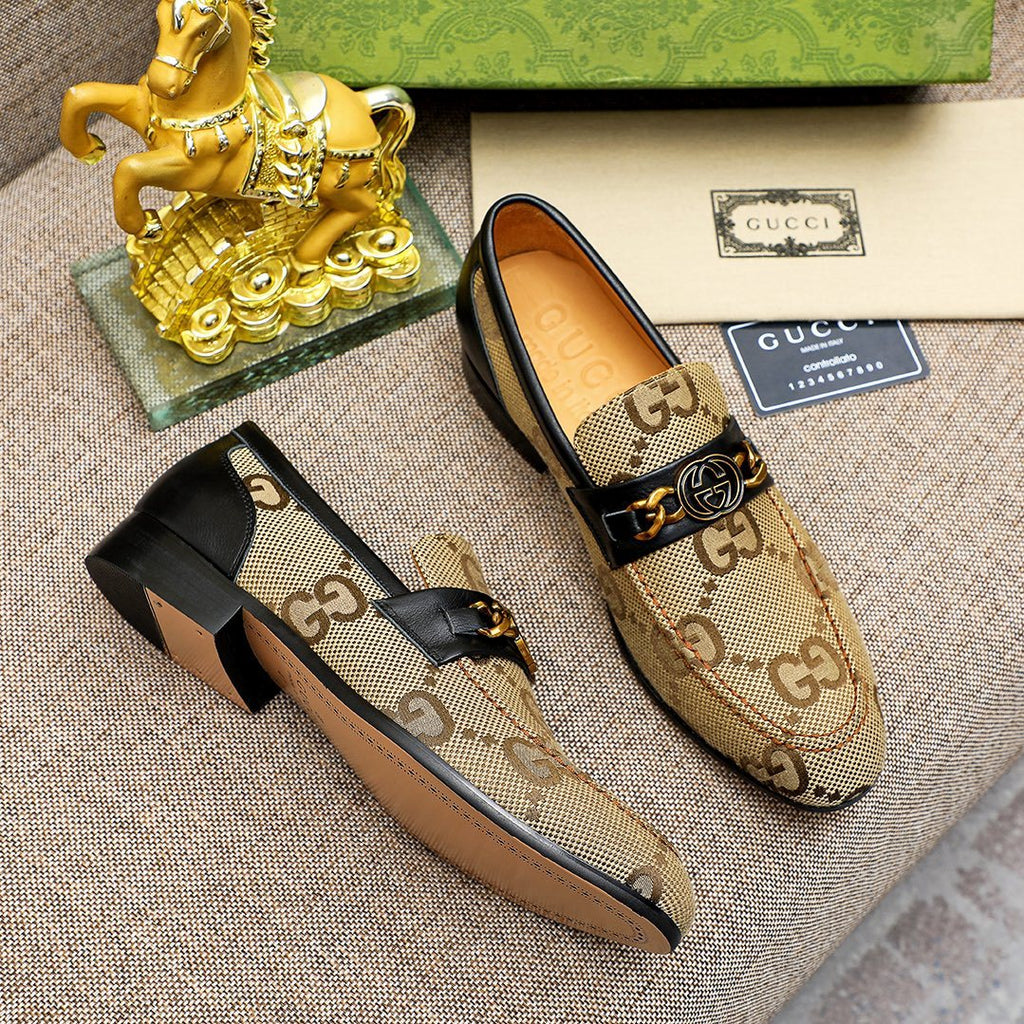Men's Fashionable Classic Printed Loafers 0724011504