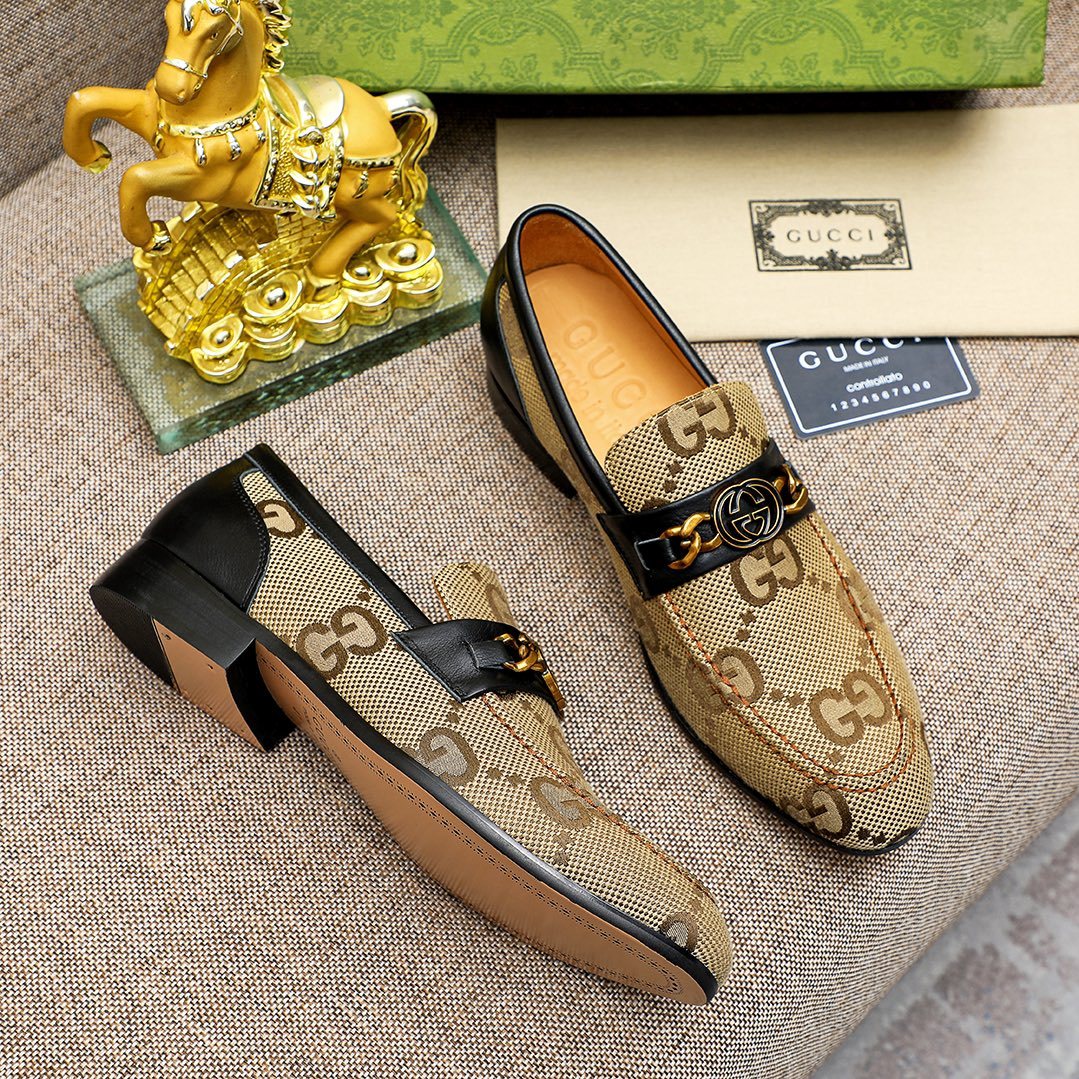 Men's Fashionable Classic Printed Loafers 0724011504