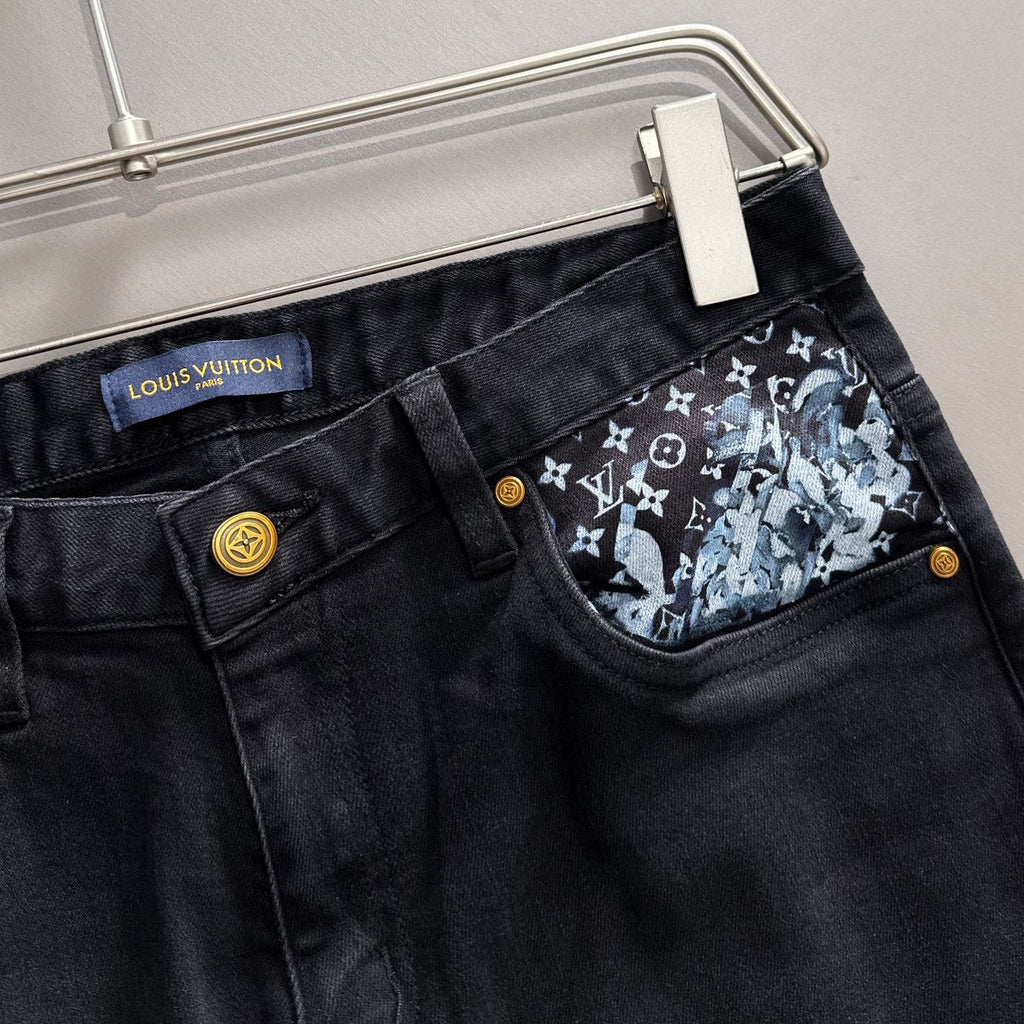 L Four Seasons Jeans Straight Trousers 1025010807