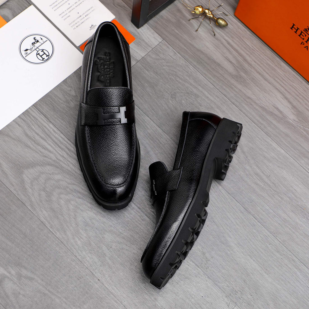 HM Business slip-on leather shoes 26070808