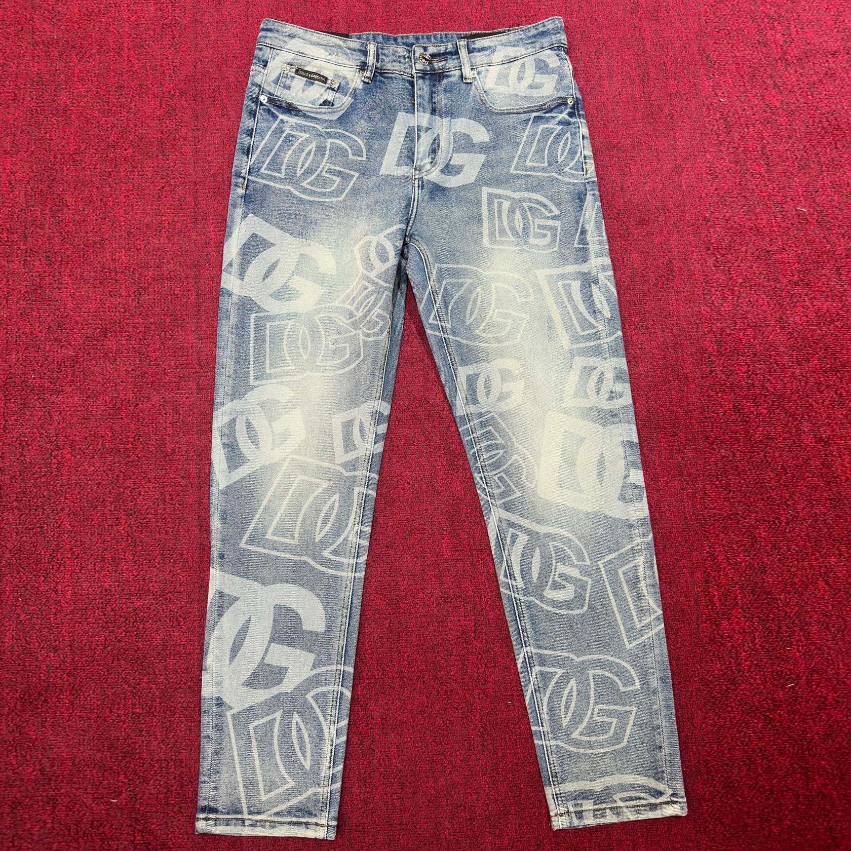 New denim pants top DG Slim pants 1025063012