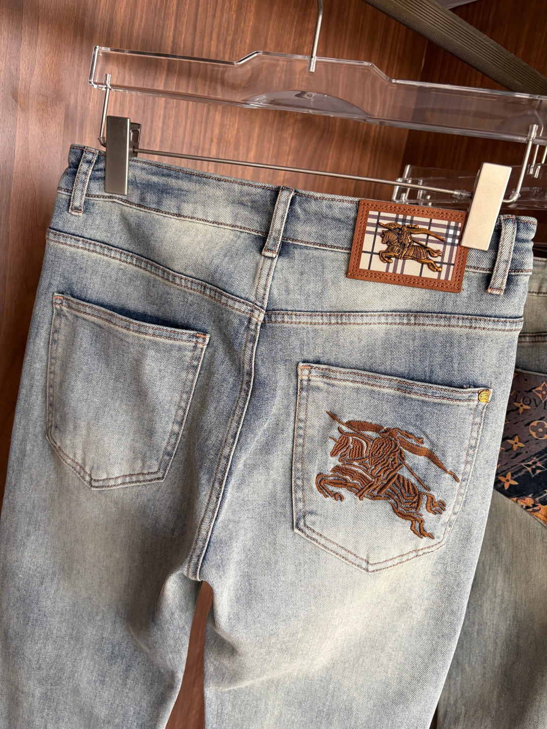 TB  Custom-made original washed denim jeans  26010506