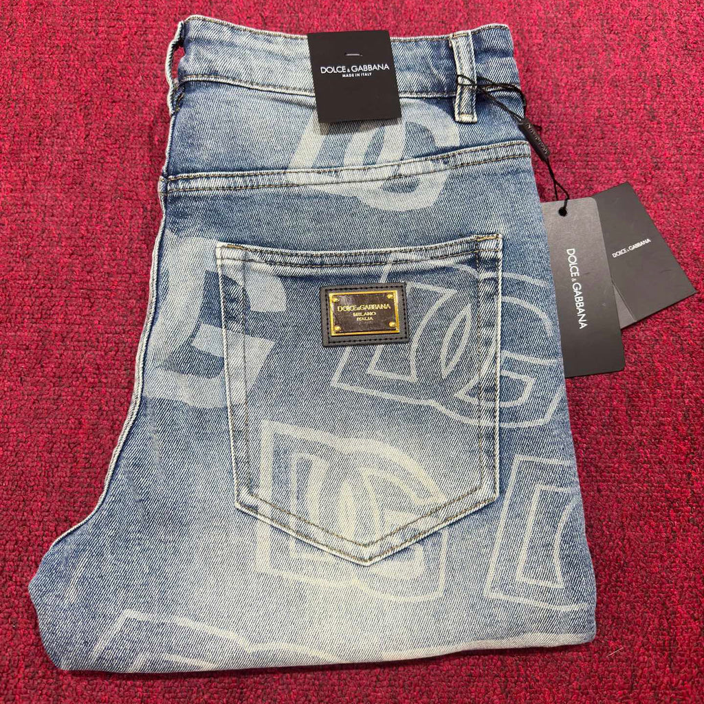 New denim pants top DG Slim pants 1025063012