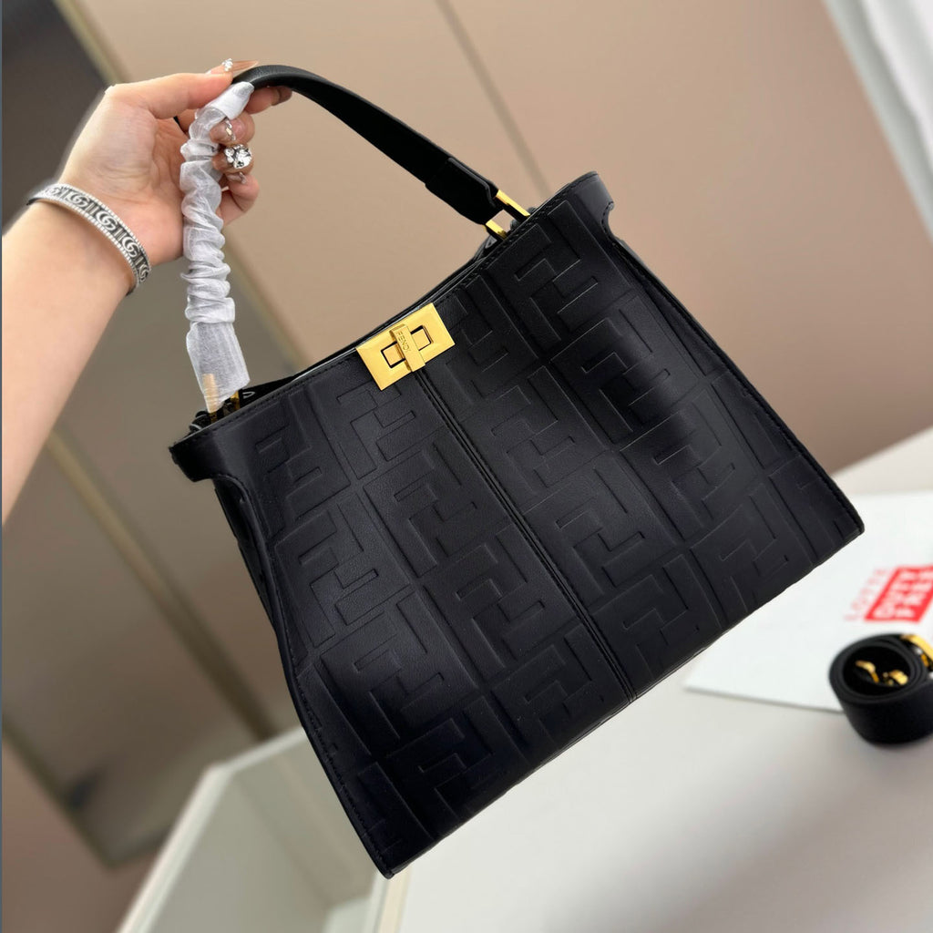 F Classic Embossed Tote Bag XC24092503