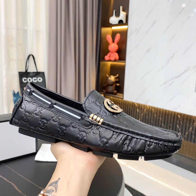 Men's embossed loafers 1824053101