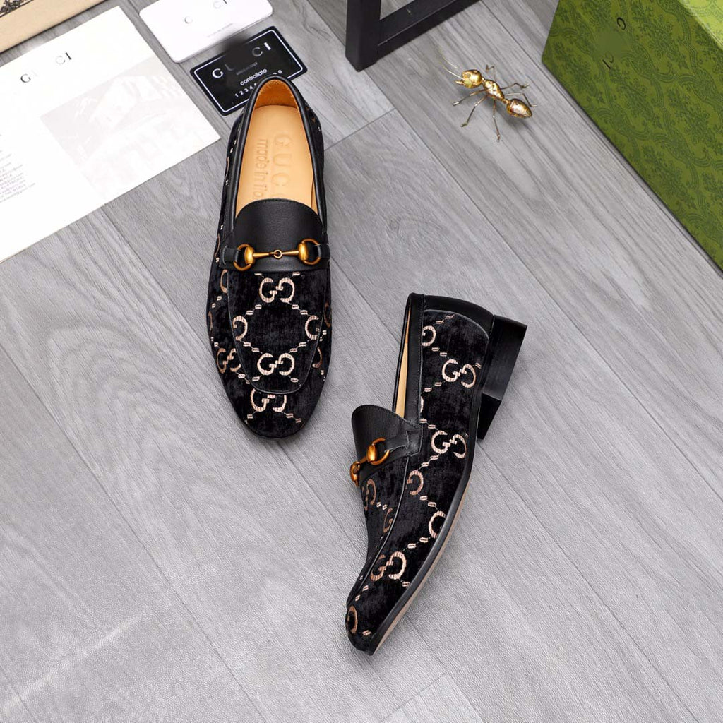 Black G Print Shoes