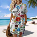 Pemium Short Sleeve Pocket Dress 3D1025031804