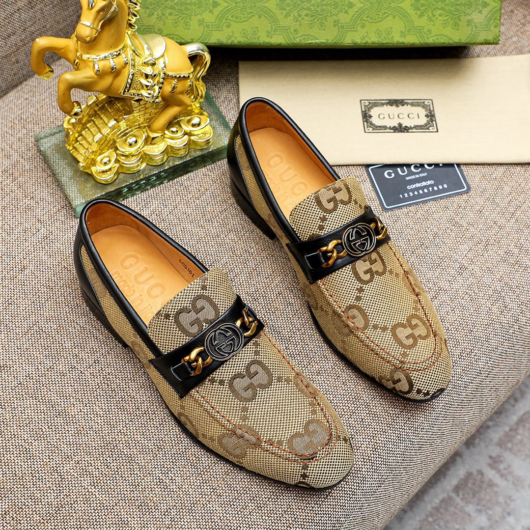 Men's Fashionable Classic Printed Loafers 0724011504