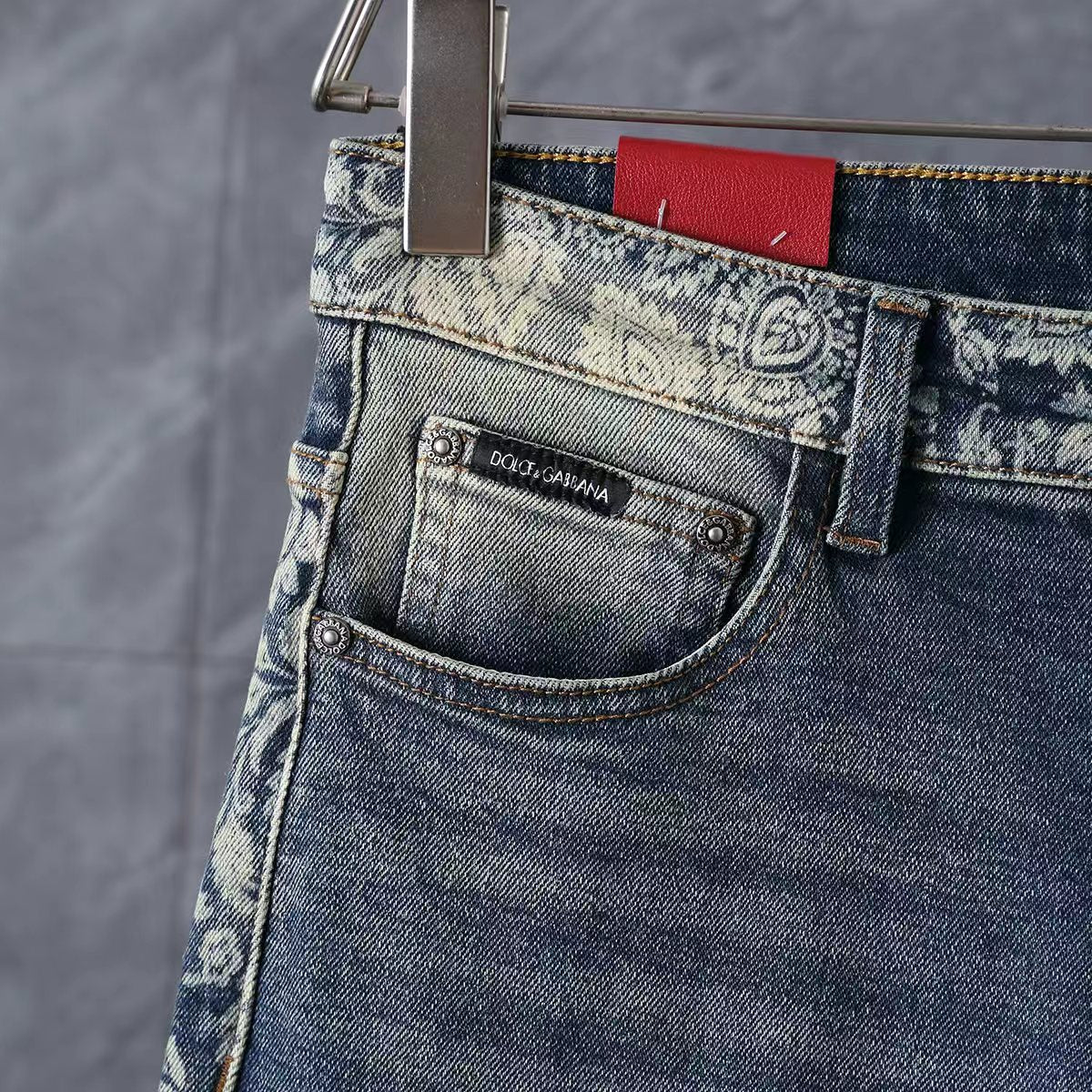 Men's Fashion Slim-Fit Straight-Leg Jeans 1026062910