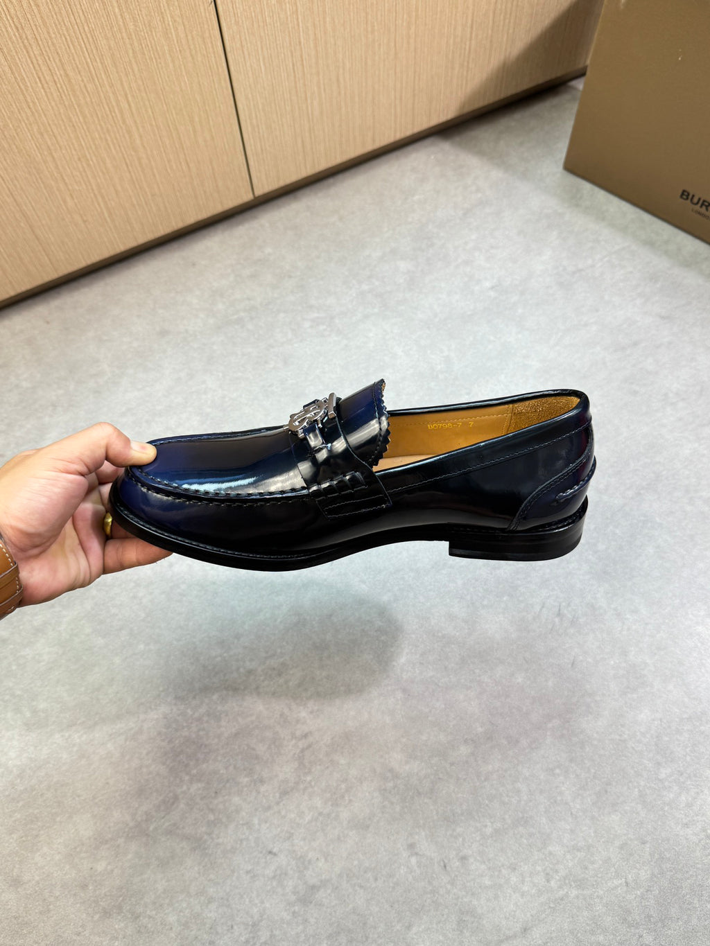BBR Men's genuine leather dress shoes 26070801