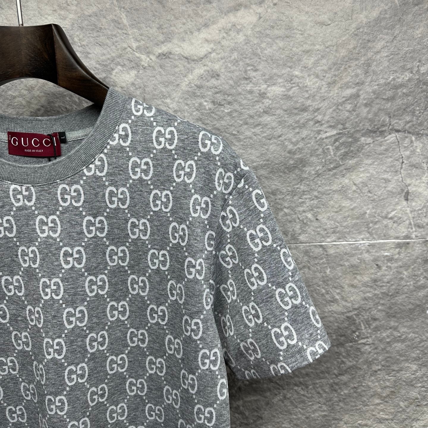 Knitted cotton couple short-sleeved T-shirts 1426013017