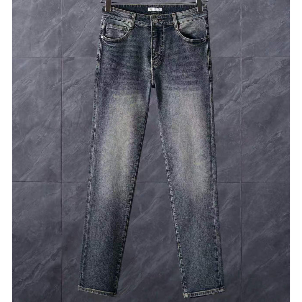 Men's Fashion Slim-Fit Straight-Leg Jeans 1026062912