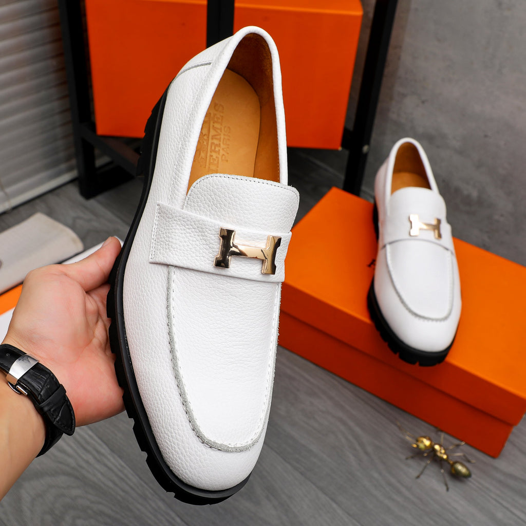 HM Business slip-on leather shoes 26070808