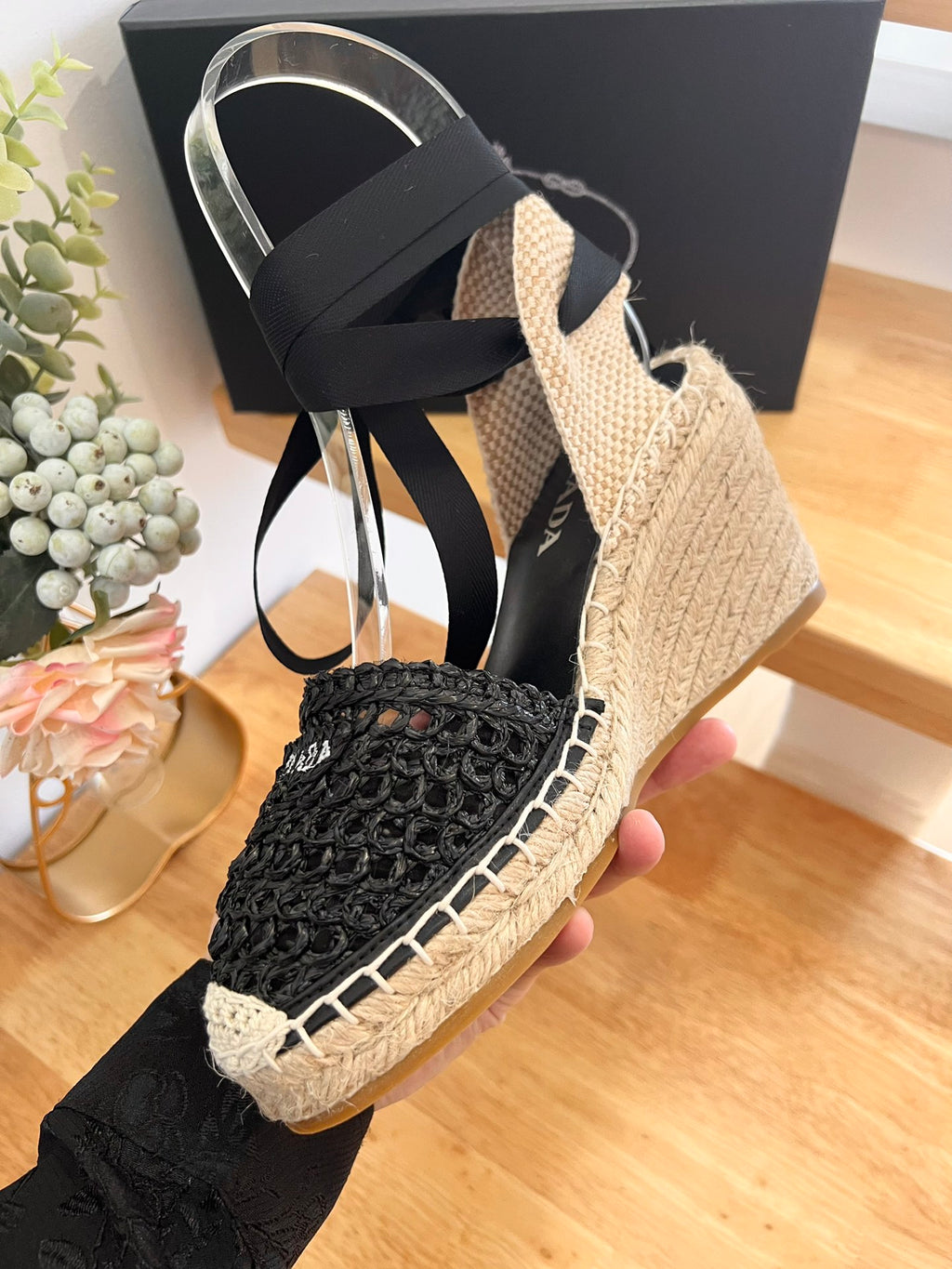 P Espadrille Wedges 1825031910