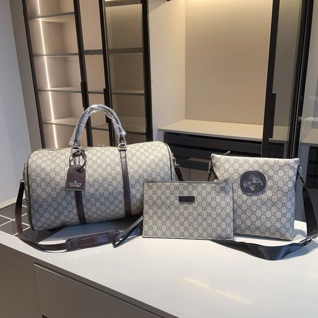 【New Men's Collection Combo】Travel Bag + Shoulder Bag + Wallet 1426020307