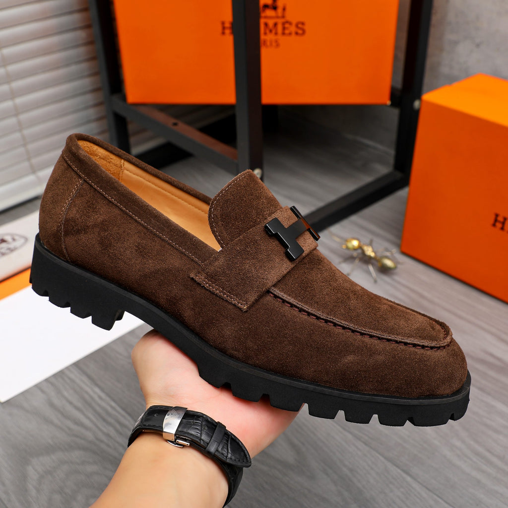 HM Business slip-on leather shoes 26070811