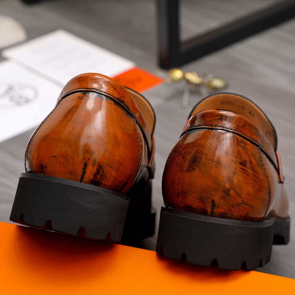 HM Business slip-on leather shoes 26070810