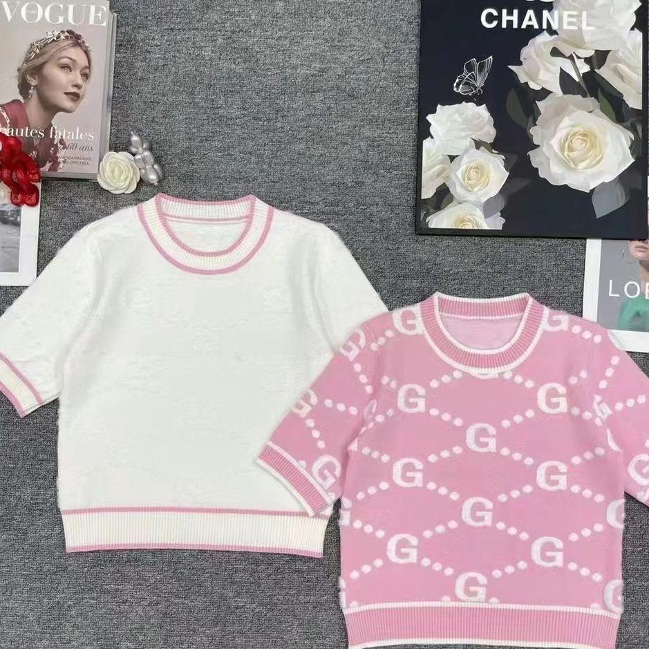 New Fashion Casual Knitwear Short Sleeves 1024022612