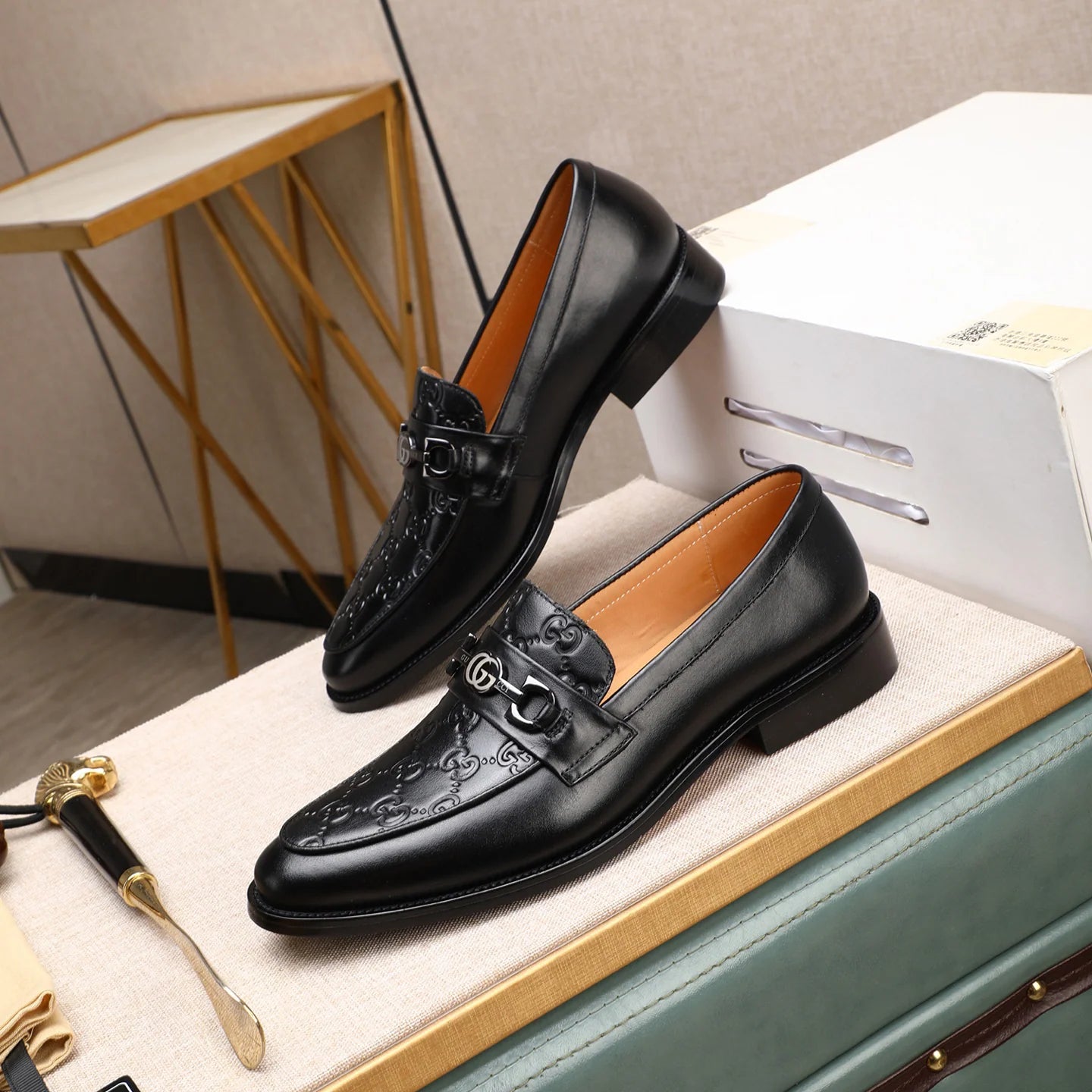 Top-grade imported water-dyed cowhide lining shoes 1425121911