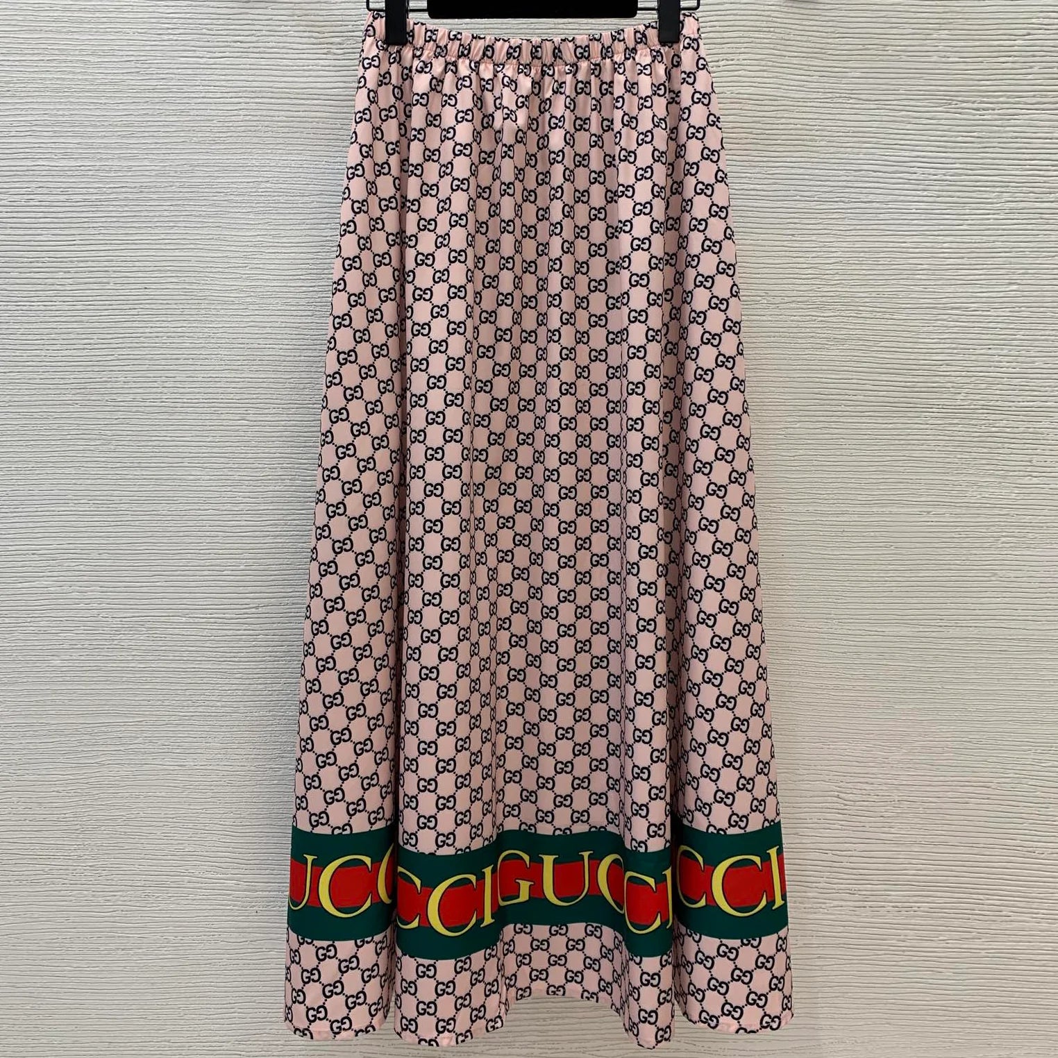 New Fashion Casual Old Flower GG Pinted Short Sleeve + Half Body Skirt 1025070201