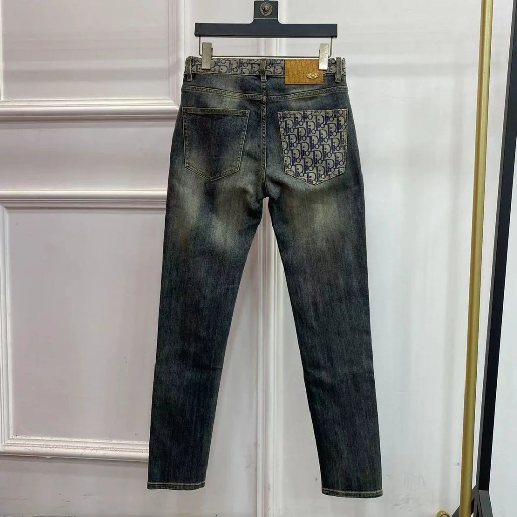 Versatile Elastic Slim Fit Small Leg Jeans 1023112822