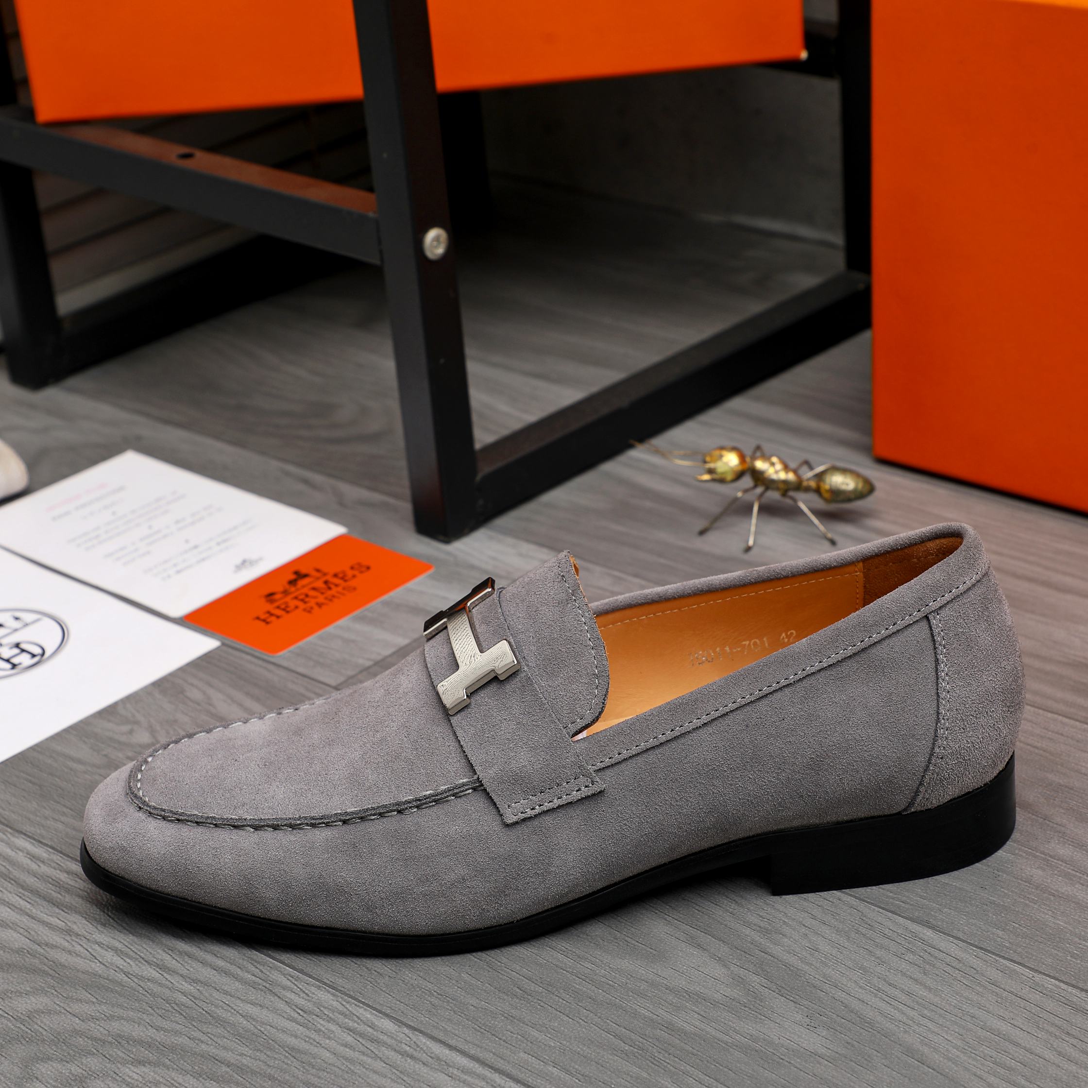 HM Business slip-on leather shoes 26070811