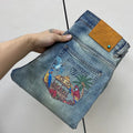 Spring fashion slim-fit straight-leg jeans 1426020905