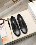 HM Men's fashionable casual leather shoes  26070813
