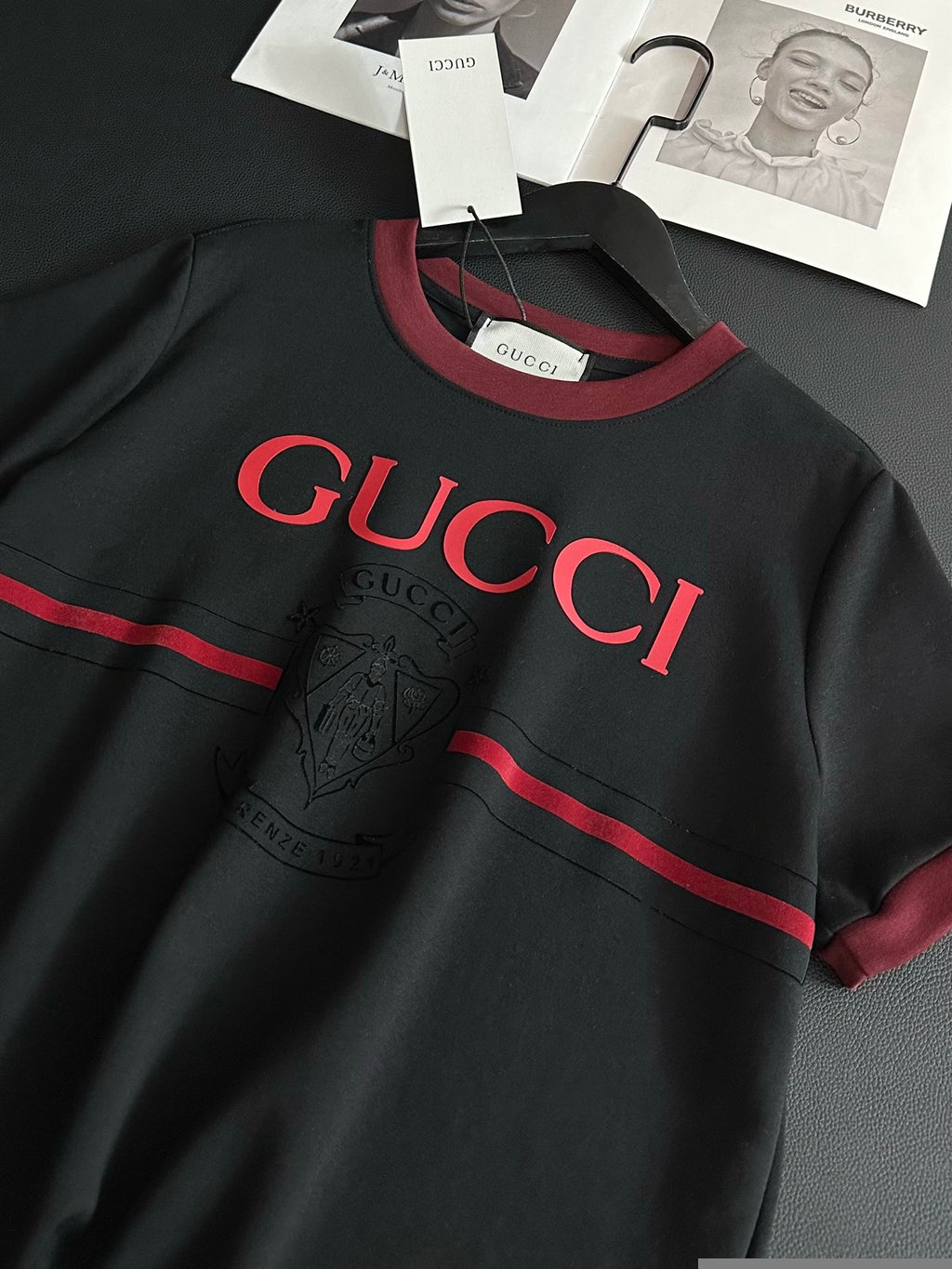 GG women's Silicone logo T-shirt 1825052907