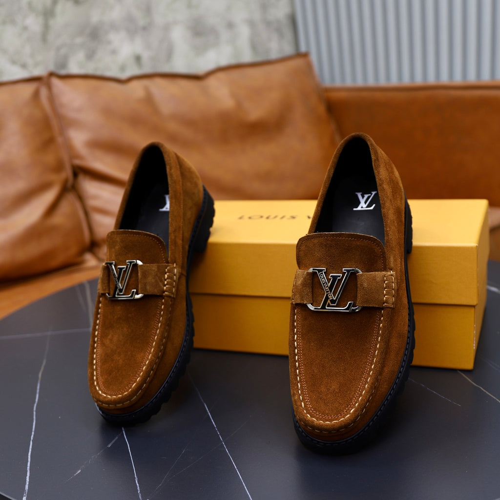 VV Smart-casual slip-on leather shoes 26070308
