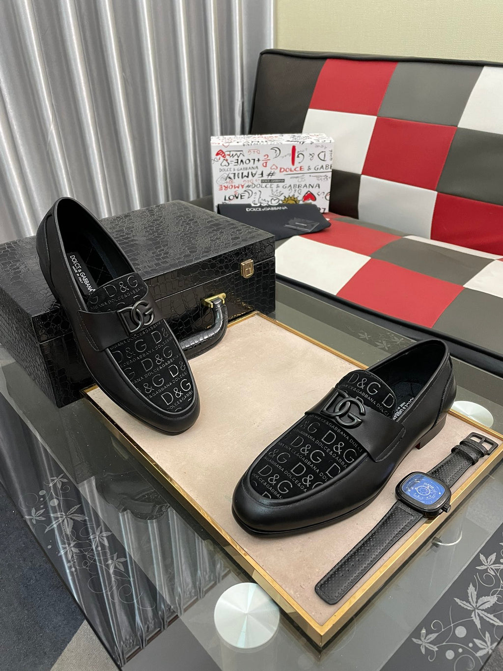 DG24ss new printed loafers 0724060409