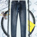 Stylish straight leg jeans 1425122304