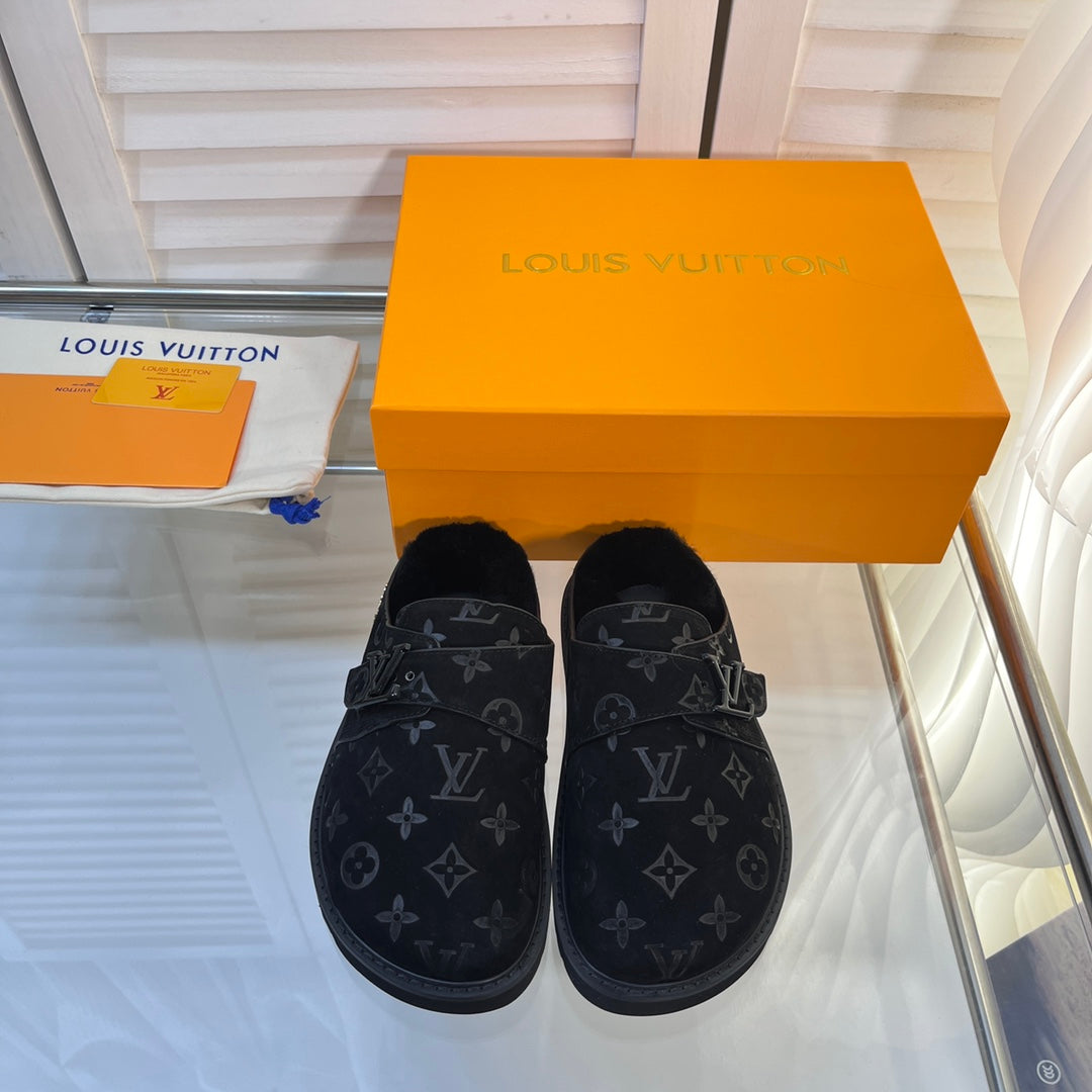 Cashmere Flat Slippers XC0823071708
