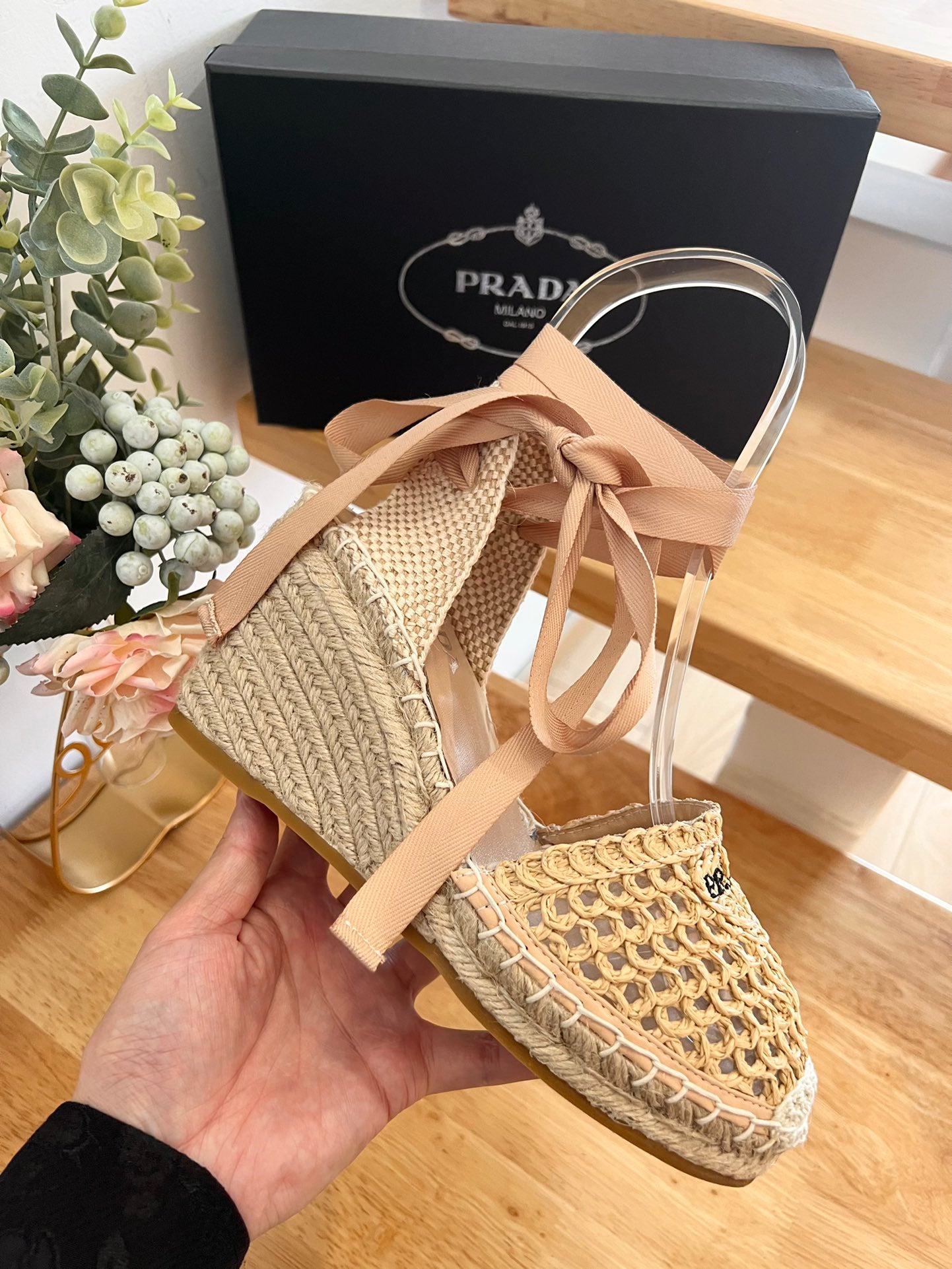 P Espadrille Wedges 1825031910