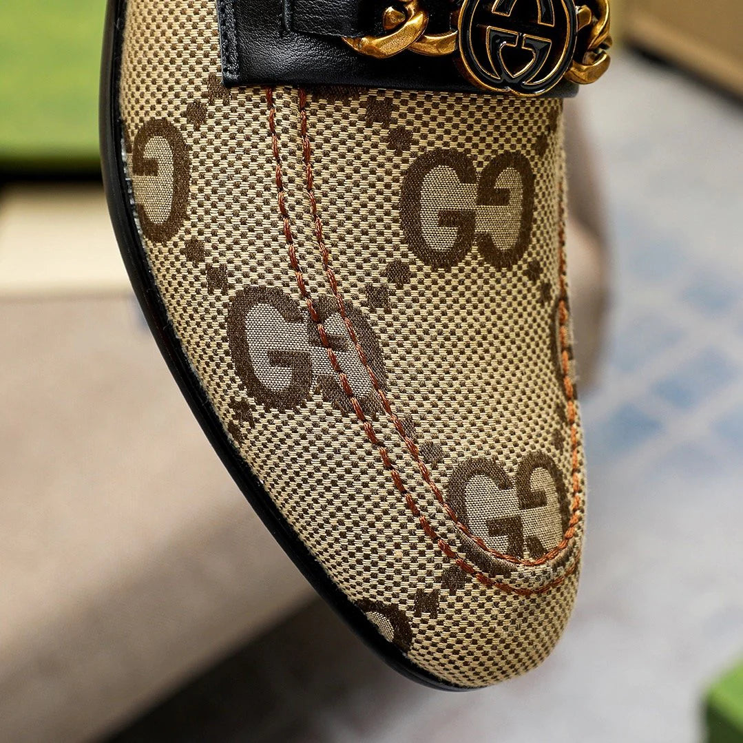 Men's Fashionable Classic Printed Loafers 0724011504