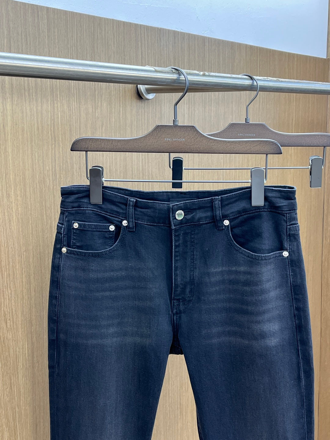PR New ultra-soft washed denim jeans 26031217