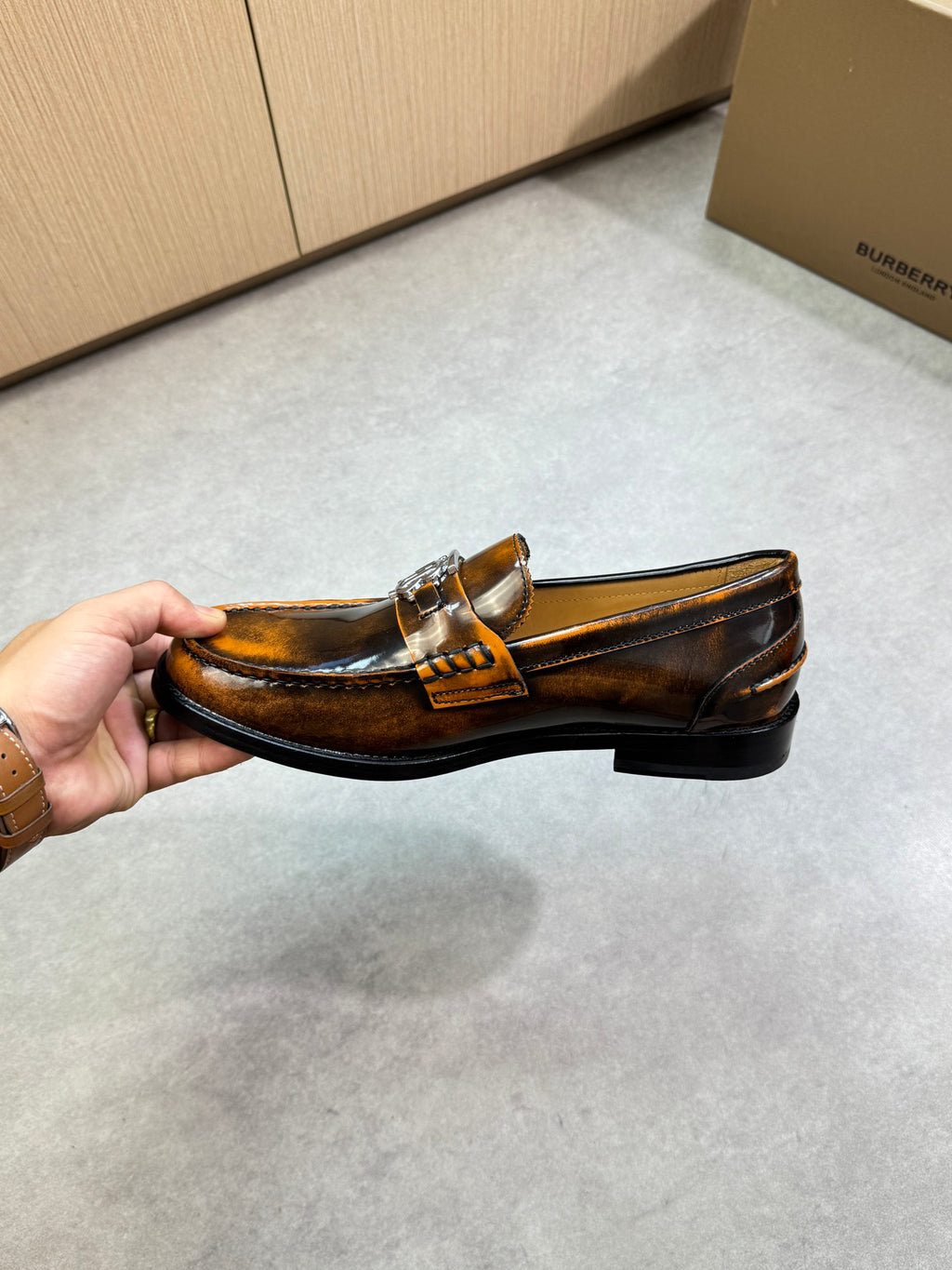 BBR Men's genuine leather dress shoes 26070801