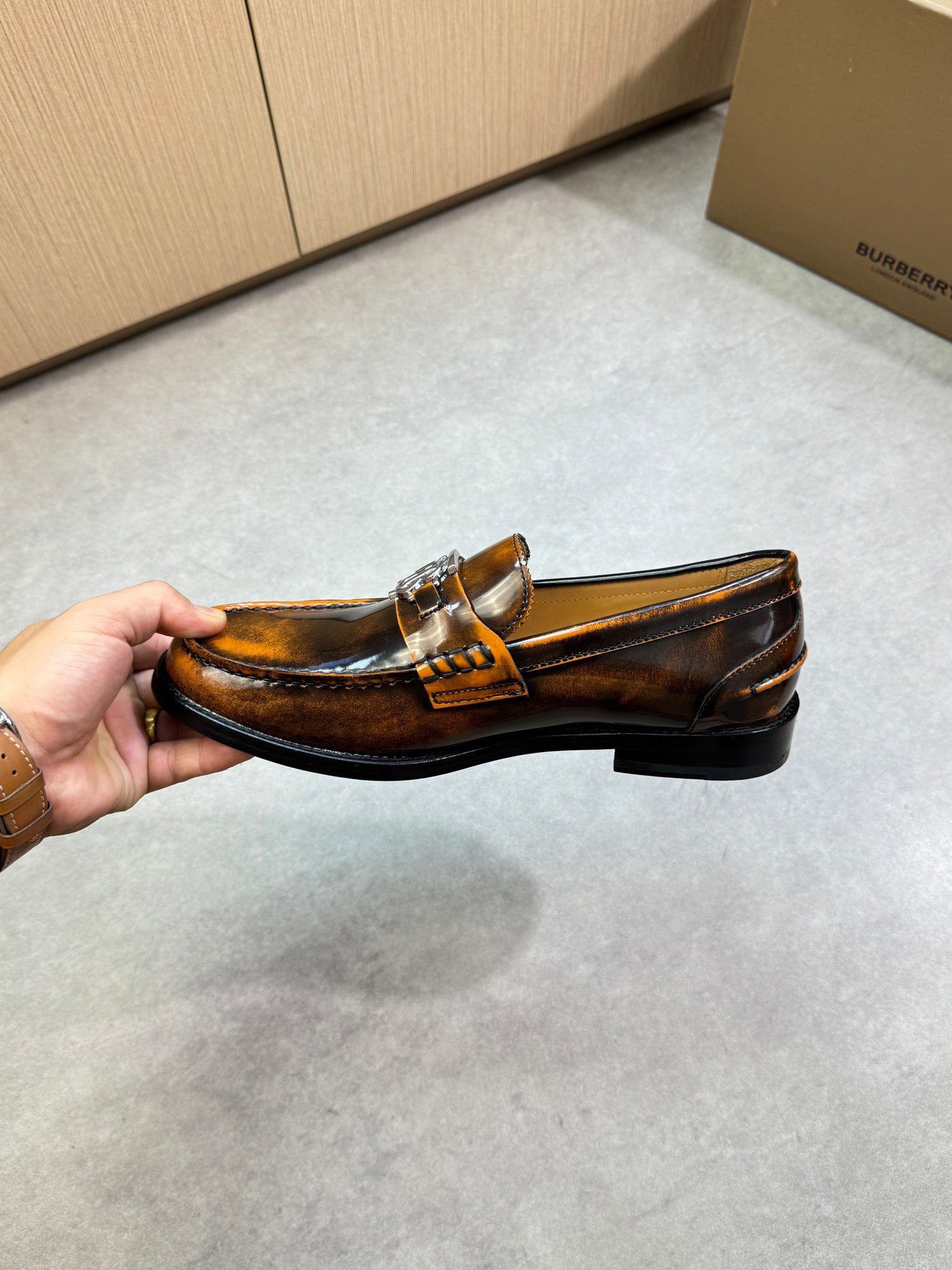 BBR Men's genuine leather dress shoes 26070801
