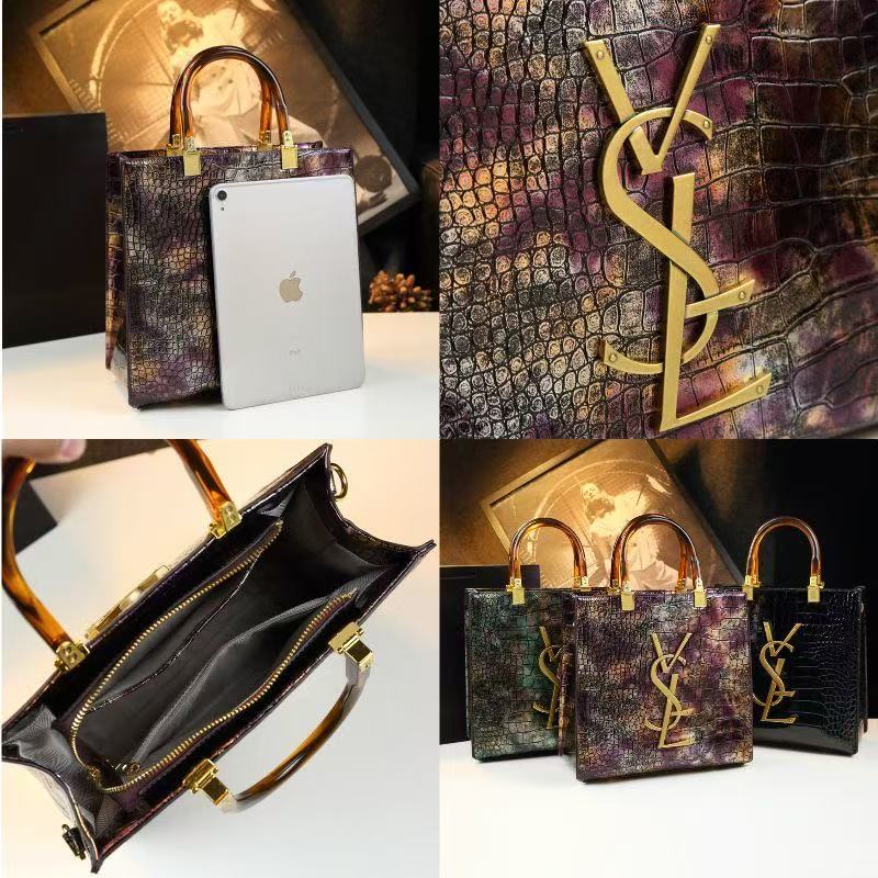 YSL New Crocodile-print handbag PD26030604