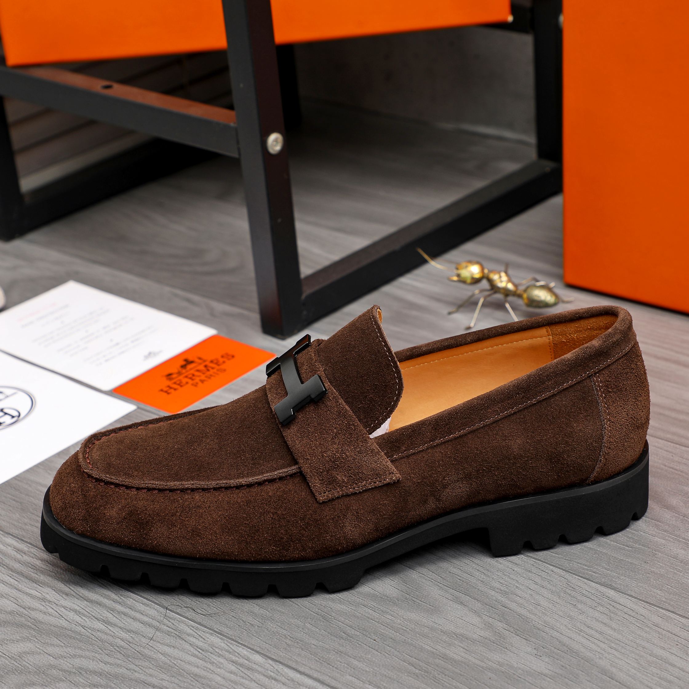 HM Business slip-on leather shoes 26070811