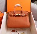 Birkin Handbag With Double Handles