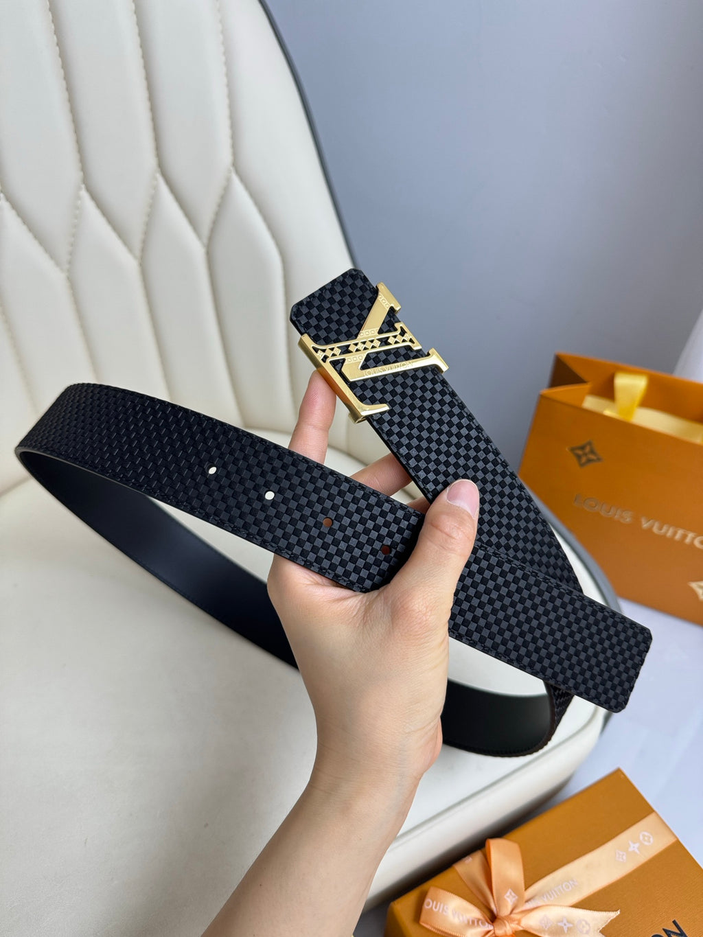 VV Luxury classic leather belt 26032708