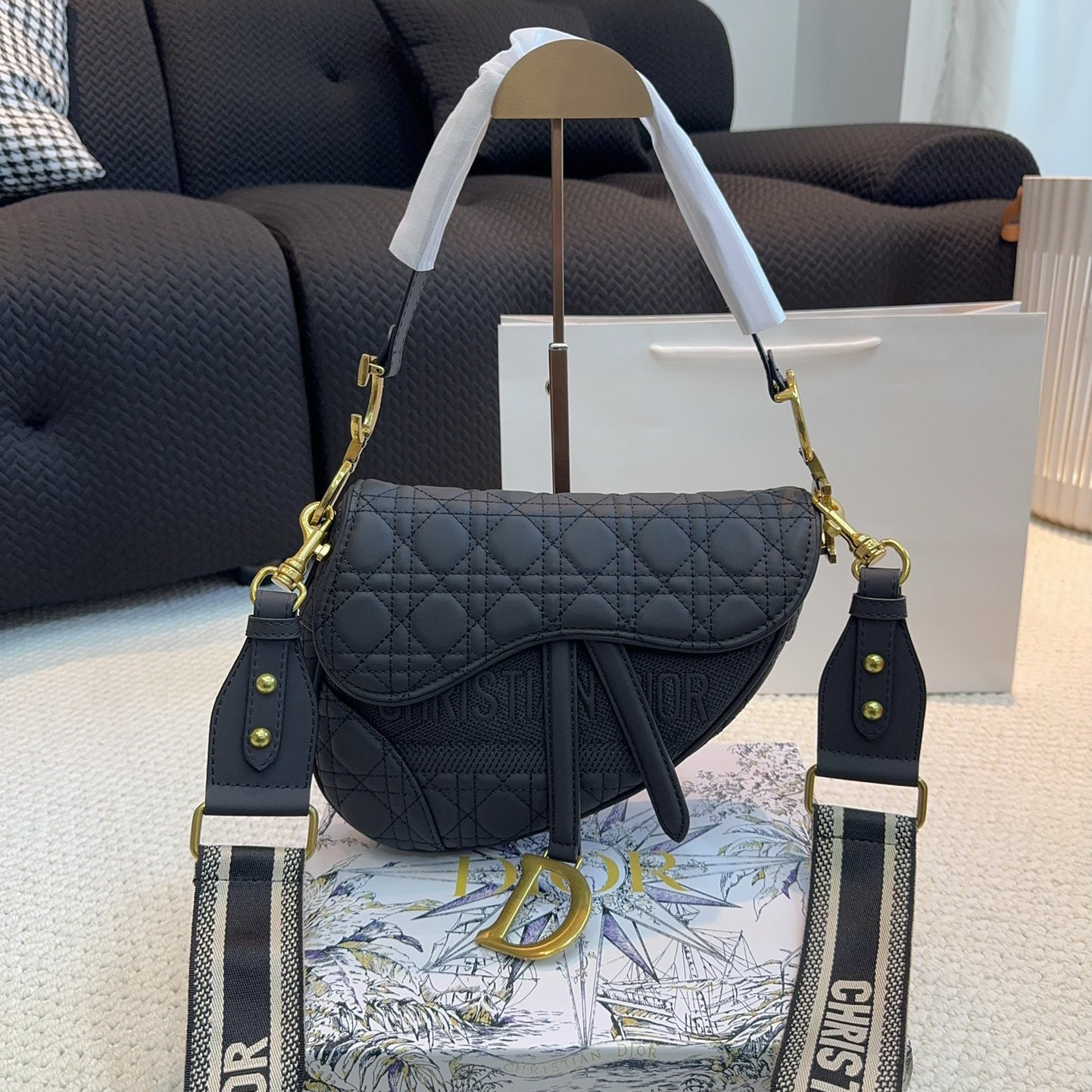 D diamond saddle bag 1824040204