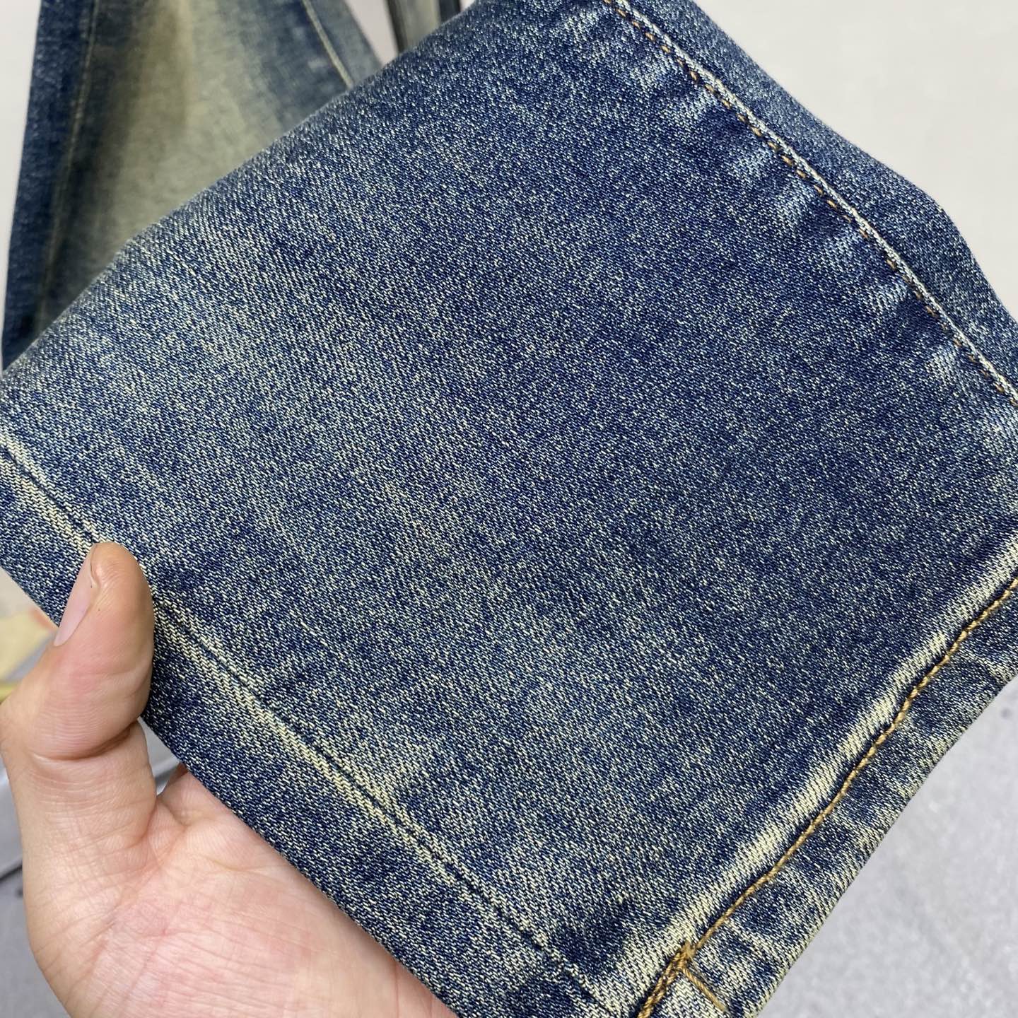 High-End Men’s Fitted Straight-Leg Jeans BS1026071503