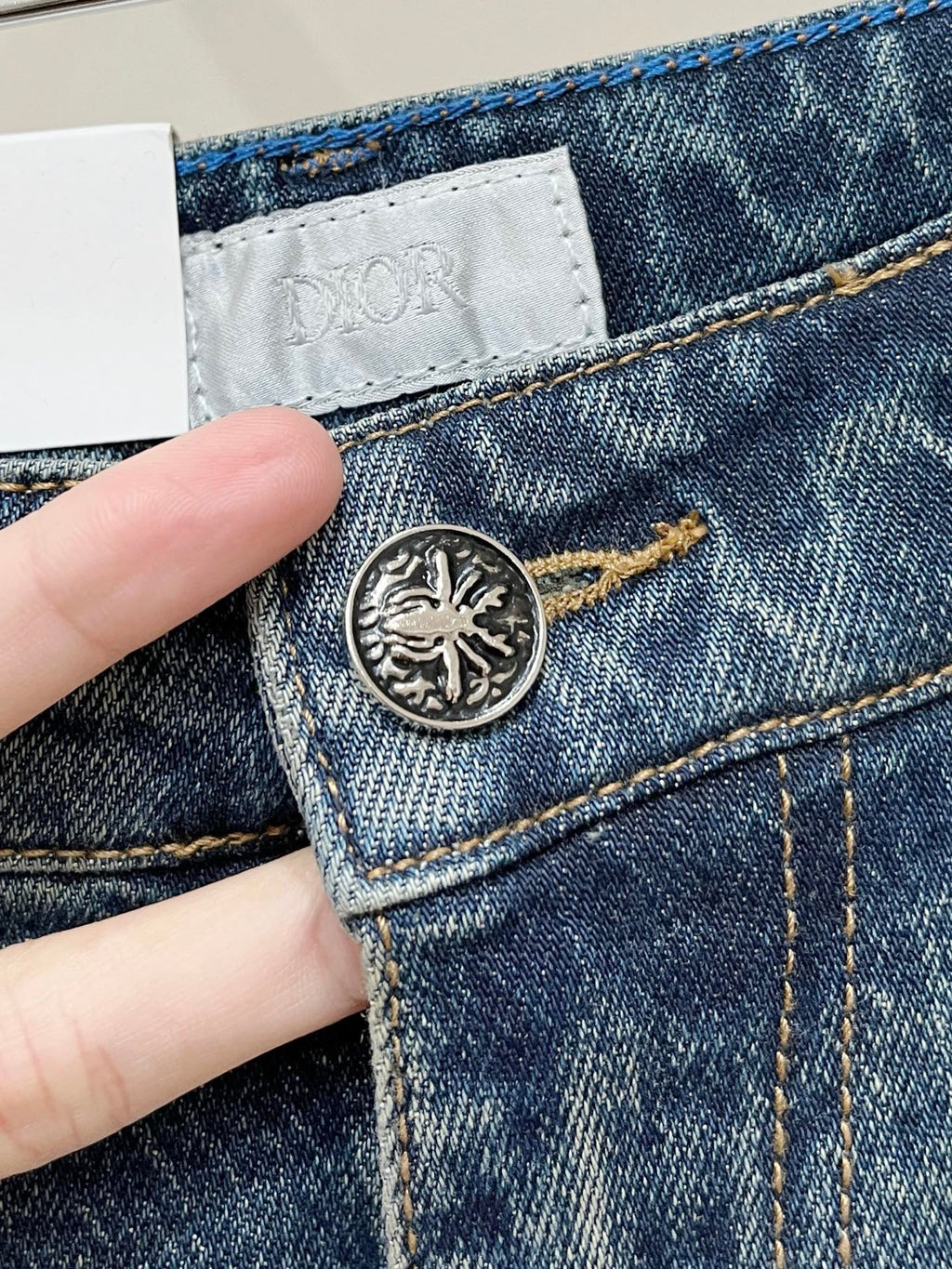 Washed Casual Jeans 1026070113