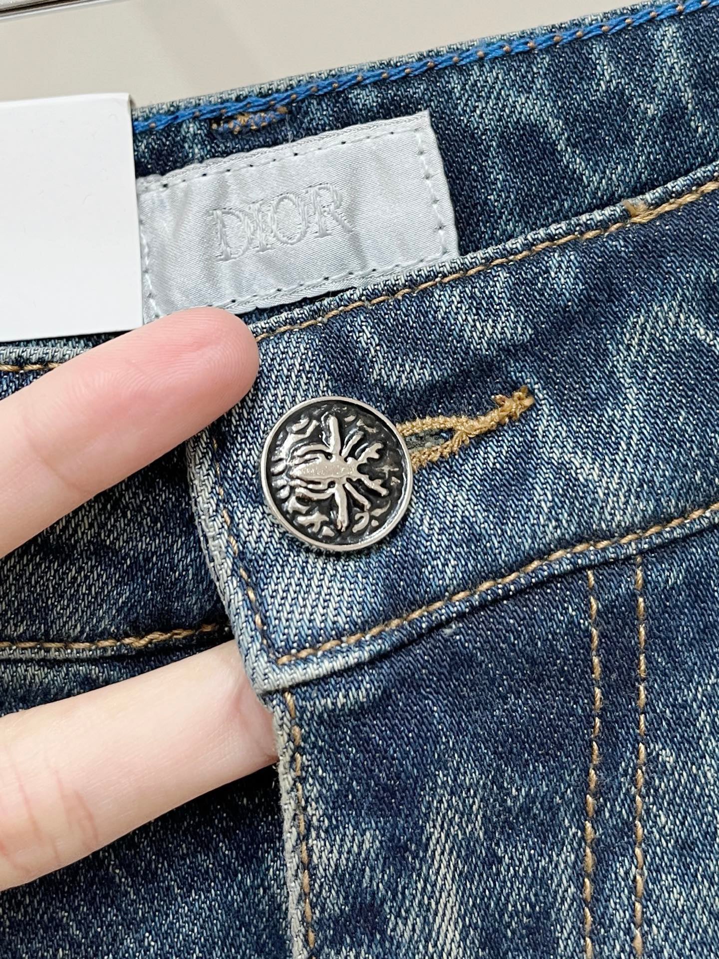 Washed Casual Jeans 1026070113